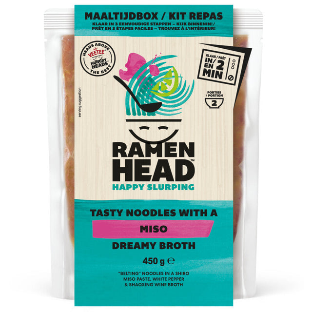 Ramenhead Miso Ramen noodles 450g
