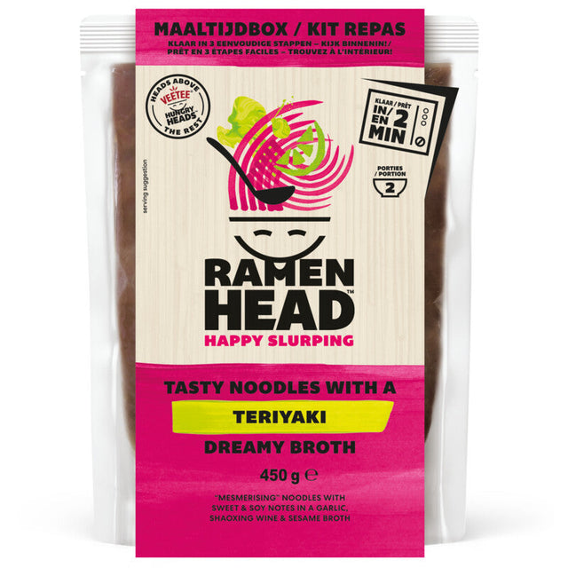 Ramenhead Teriyaki Ramen noodles 450g