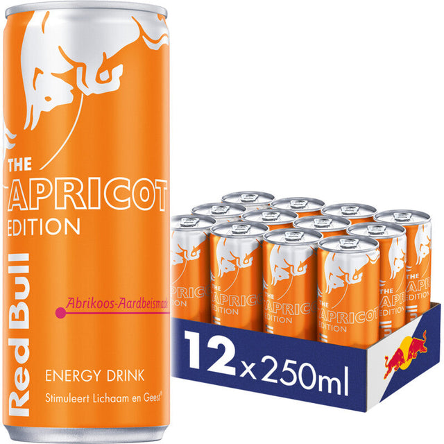 Red Bull Energy drink Apricot-Strawberry 12 × 250ml