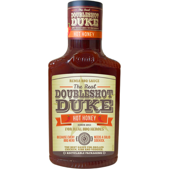 Remia Doubleshot duke hot honey 450g
