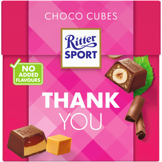 Ritter Sport Choco cubes thank you Chocolates 176g