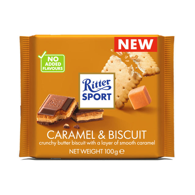 Ritter Sport Biscuit & caramel 100g