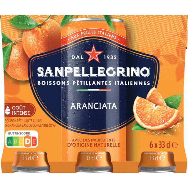 S. Pellegrino Aranciata Soft drink 6 × 330ml