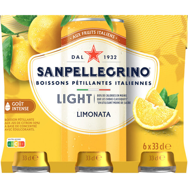 S. Pellegrino Limonata light Soft drink 6 × 330ml