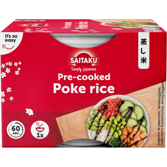 Saitaku Pre-cooked poke rice 125g