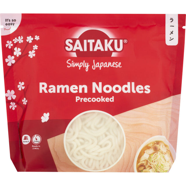 Saitaku Ramen noodles Pre-Cooked 300g