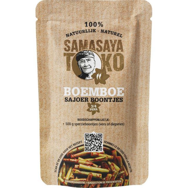 Samasaya Boemboe sajoer boontjes Spice paste 90g