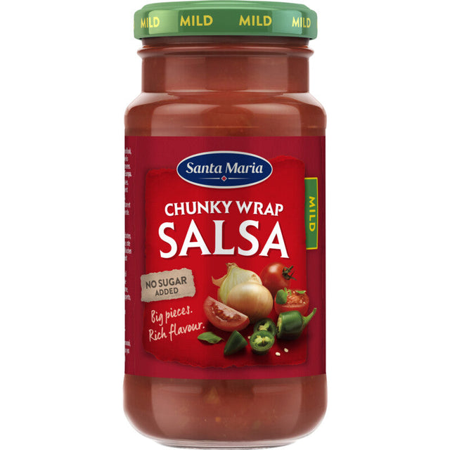 Santa Maria Chunky wrap salsa mild 230g