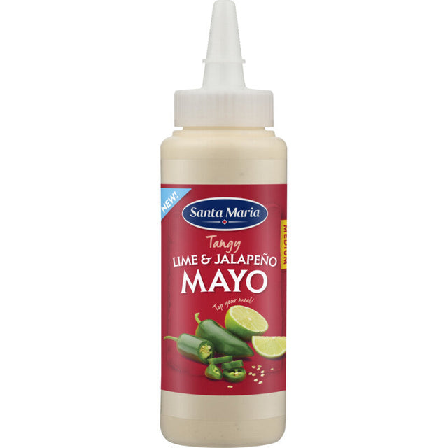 Santa Maria Lime & jalapeño mayo Mayonnaise 250g
