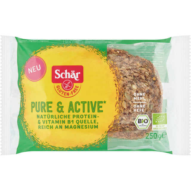 Schär Pure & active Seeded Bread Gluten-Free 250g