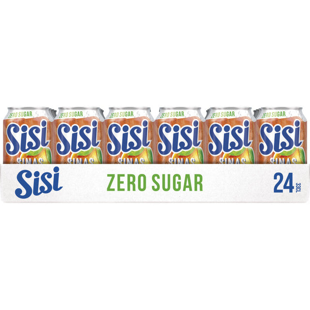 Sisi Sinas zero sugar Soft drink 24 × 330ml
