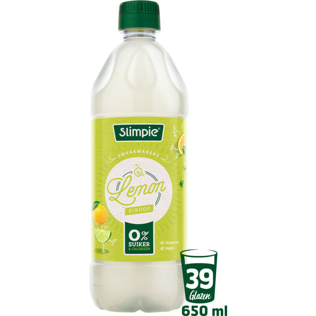 Slimpie Lemon Syrup 0% Sugar 650g