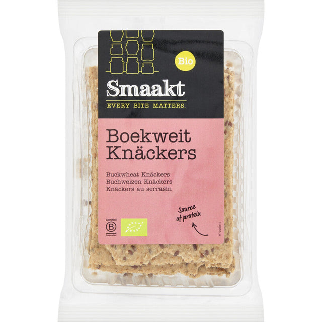 Smaakt Knäckers Buckwheat bio Crispbread 175g