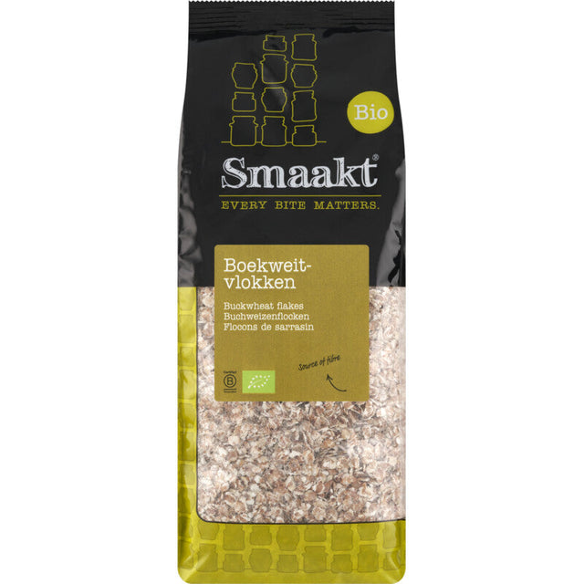 Smaakt Buckwheat Flakes Organic Grain 500g