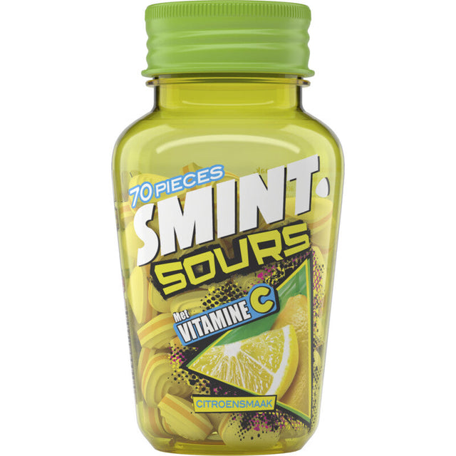 Smint Sours lemon Chewing gum 49g