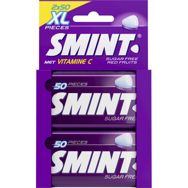 Smint Red fruits XL mints sugarfree 2-pack 70g