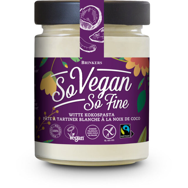 So Vegan So Fine White Coconut Spread 270g