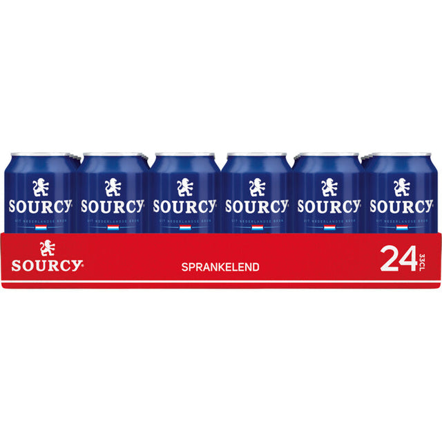 Sourcy Mineral Water sprankelend 24 × 330ml