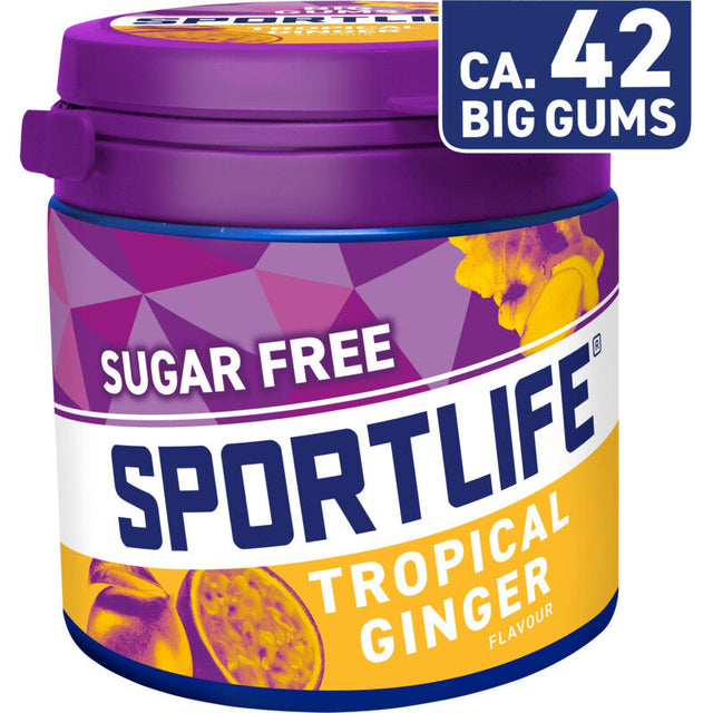 Sportlife Big gums tropical ginger 99g