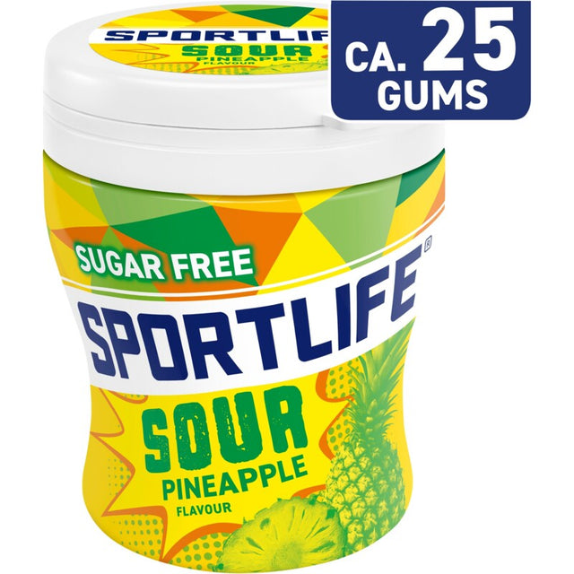 Sportlife Sour pineapple Chewing gum 60g
