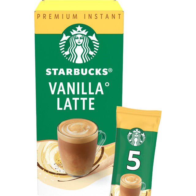 Starbucks Vanilla latte instant sticks 108g