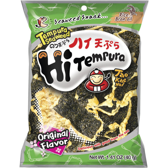 Tao Kae Noi Tempura seaweed original style Savoury snacks 40g