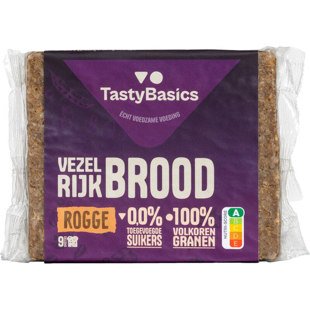 TastyBasics Rye Bread 500g