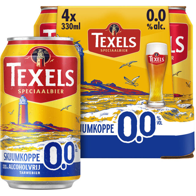 Texels Skuumkoppe 0.0% Alcohol-free beer 4 × 330ml