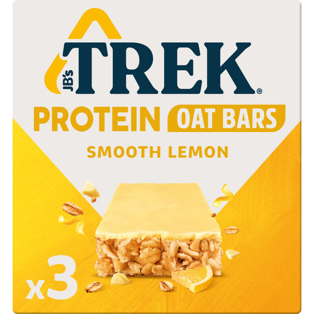 Trek Protein Oatmeal Bars smooth lemon 150g