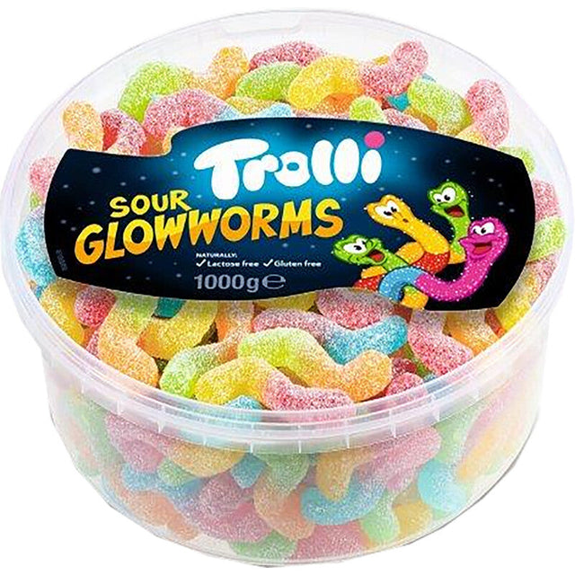 Trolli Sour gloeiwormen 1kg
