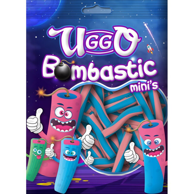 Uggo Bombastic mini's Chewing gum 100g
