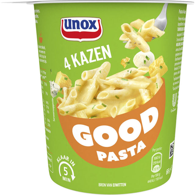 Unox Good pasta 4 Cheeses 66g