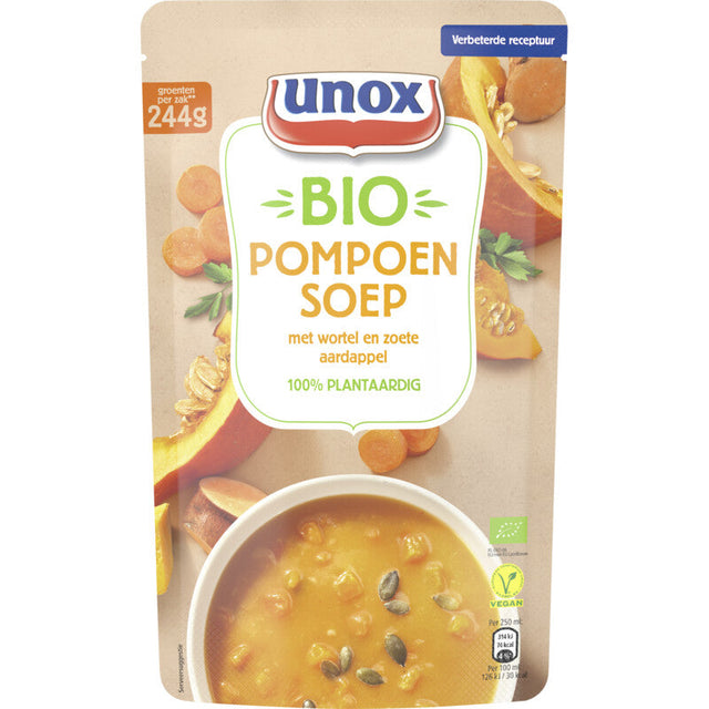 Unox Organic Pumpkin Soup 570g