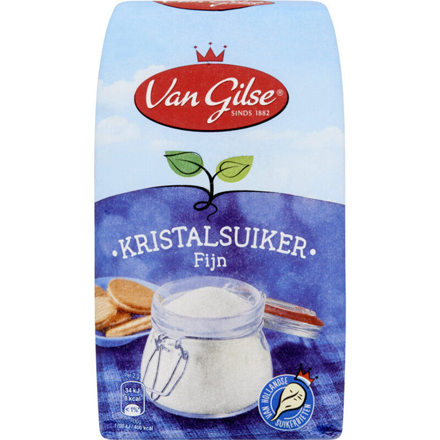 Van Gilse Fine kristalsuiker Honey or syrup 750g