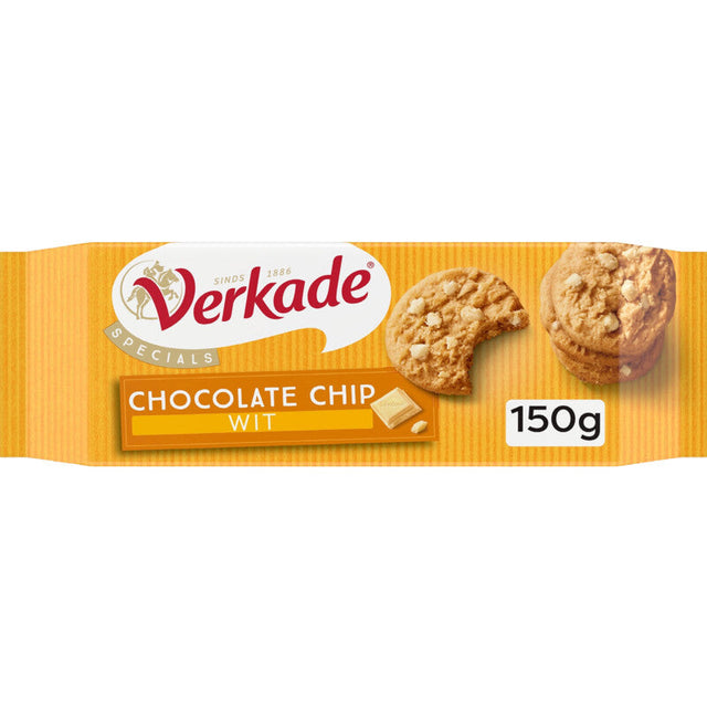 Verkade Chocolate chip White 150g