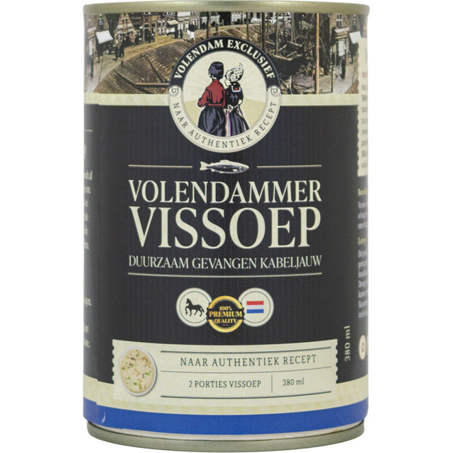 Volendam Exclusief Volendammer vissoep Soup 380g