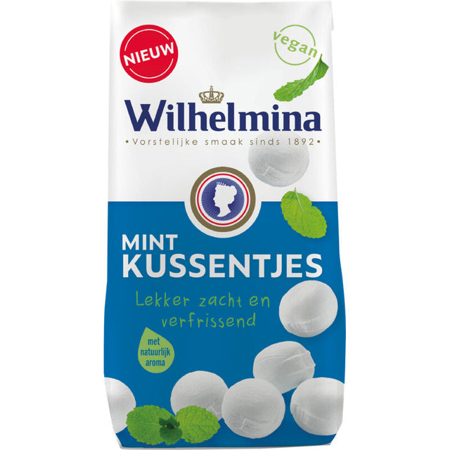Wilhelmina Mint Cushion Sweets 200g
