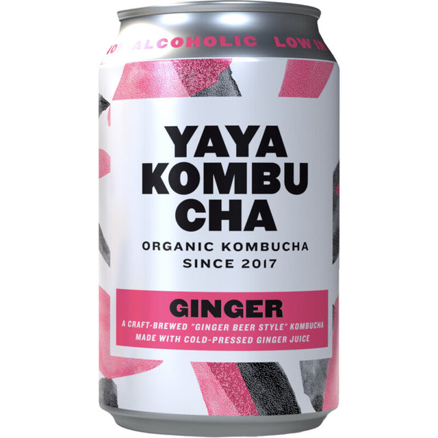 YAYA Kombucha ginger Iced tea 330ml