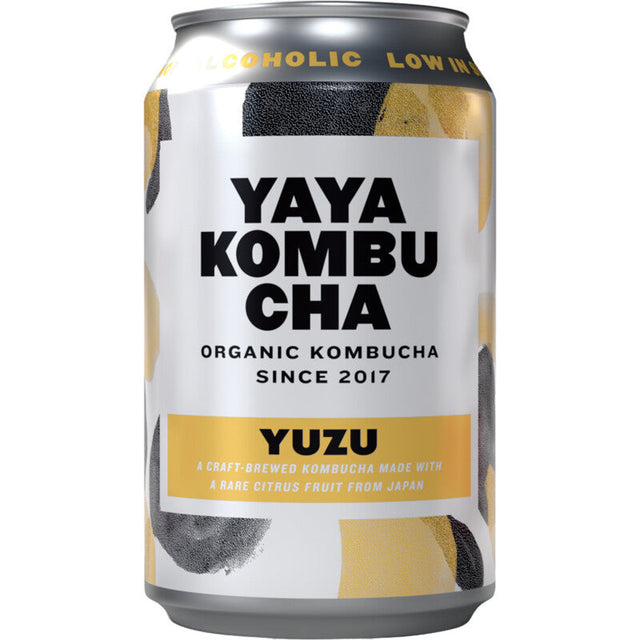 YAYA Kombucha yuzu Iced tea 330ml