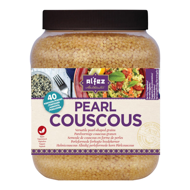 Alfez Pearl Couscous 100% Durum Wheat - Worldwide Delivery - Order Online