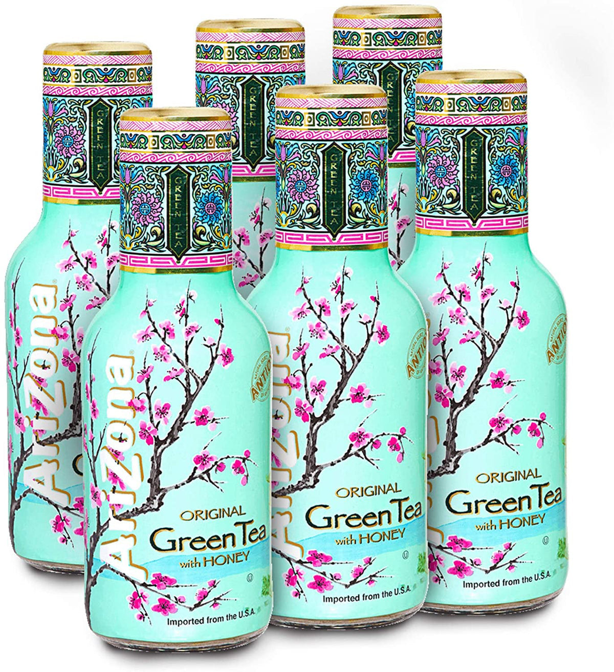 Arizona White Tea With Honey 6x500ml - Worldwide Delivery - Order Online