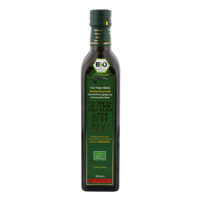 Authentikon Biological Olive Oil Extra Virgin - Worldwide Delivery - Order Online