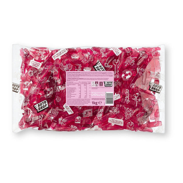 Autodrop Forest Fruitrode Cadillacs Bag Liquorice, 1kg