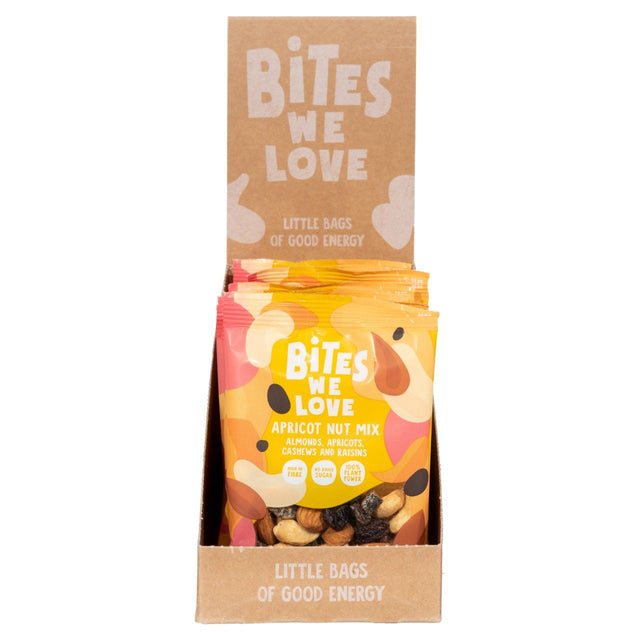 Biteswelove Nut Mix Apricot 12x30G - Worldwide Delivery - Order Online