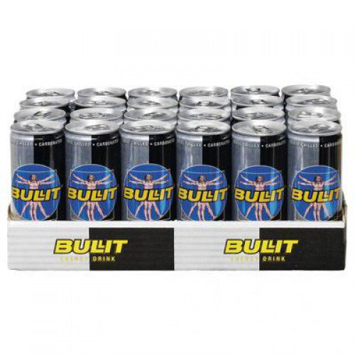 Bullit Energy Drink 24x250ml - Worldwide Delivery - Order Online