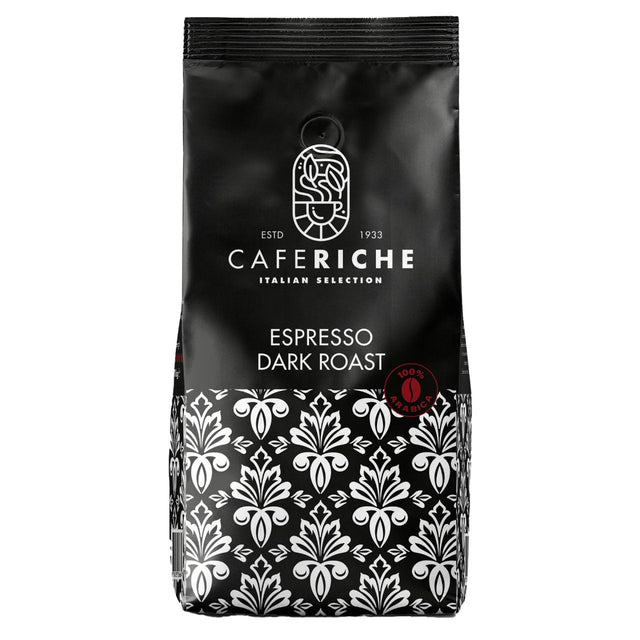Cafe Riche Coffee Beans Espresso Dark Roast, 1kg