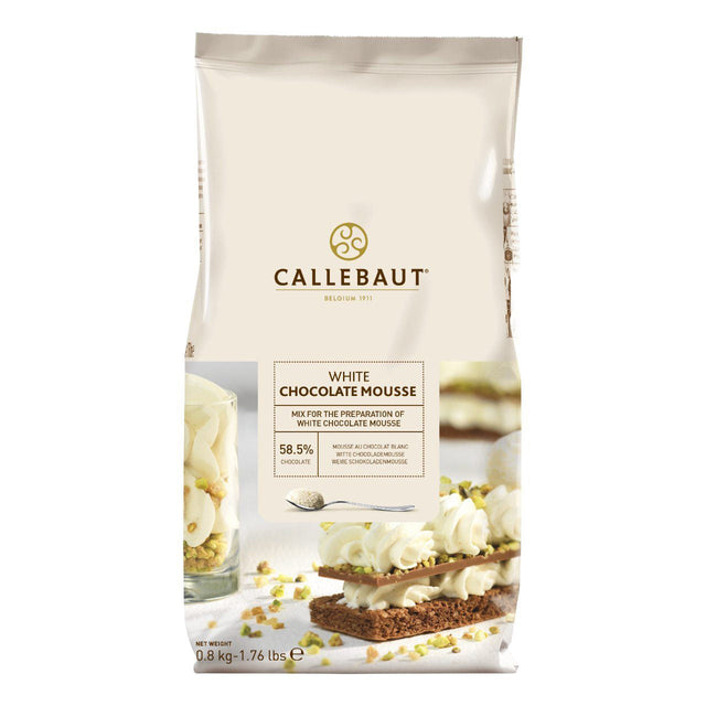Callebaut White Chocolate Mousse - Worldwide Delivery - Order Online
