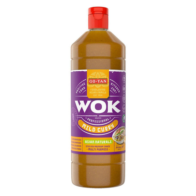 Go-Tan Mild Curry Wok Sauce 1kg