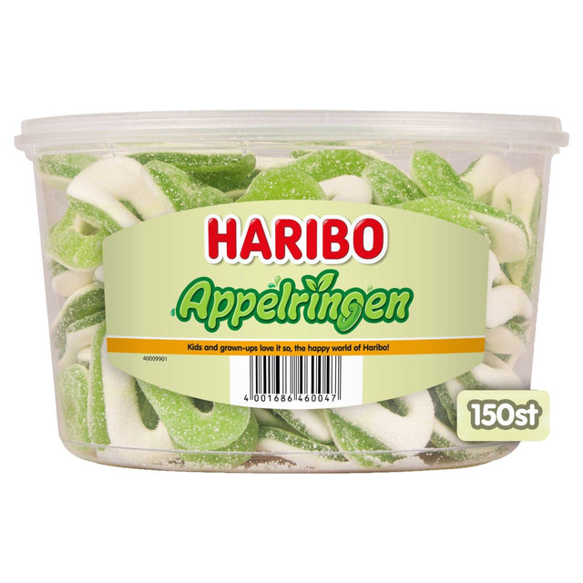 Haribo Foam Candy & Fruit Gum Apple Rings - Worldwide Delivery - Order Online