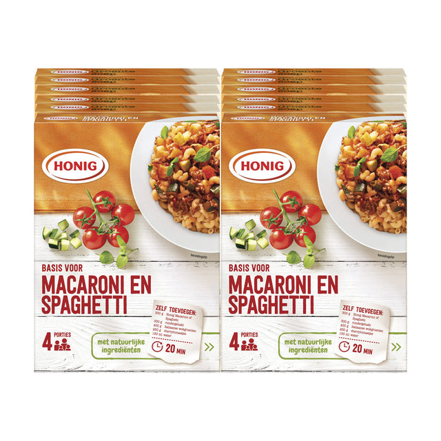 Honig Mix For Macaroni And Spaghetti, 12 × 41g
